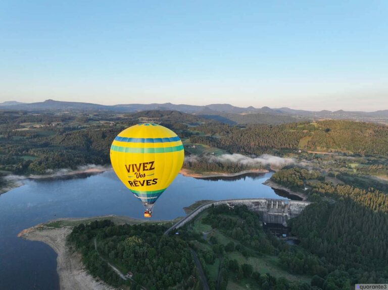 vol en montgolfière Haute Loire 43